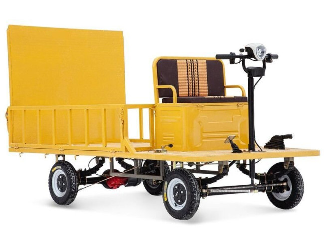 Платформенная тележка электрическая RuTrike ПЕРОН ТРАП - фото