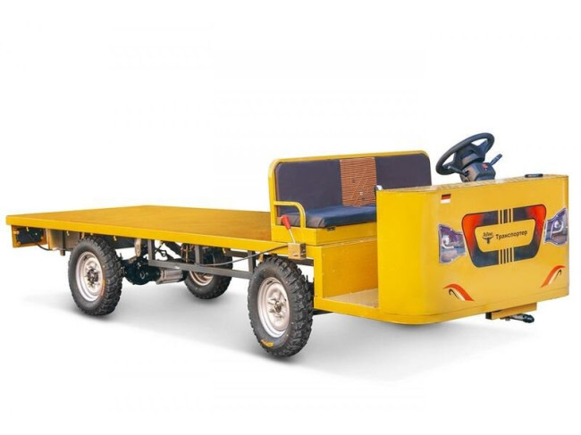 Платформенная тележка электрическая RuTrike ТРАНСПОРТЕР - фото