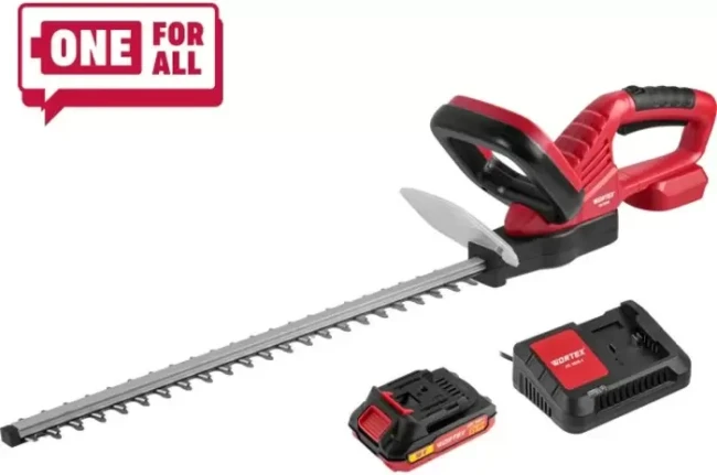 Кусторез Wortex DB 5218 ALL1 XLT Set 1334652 (с 1-им АКБ) - фото