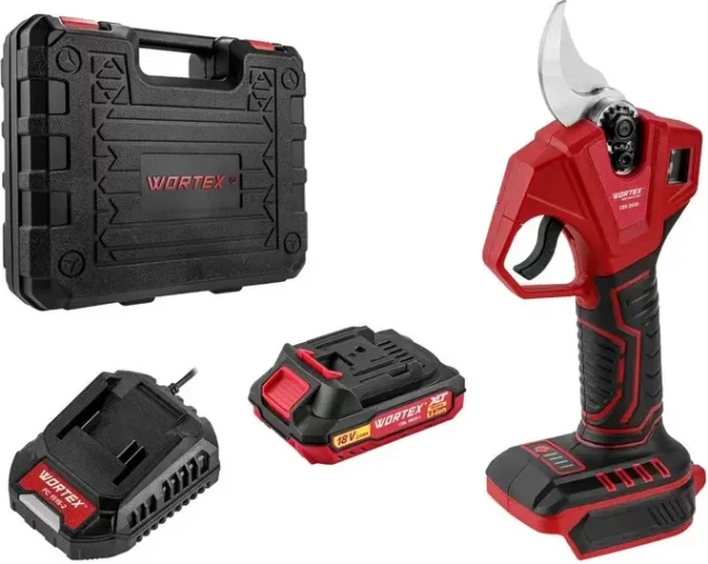 Секатор Wortex CBS 2030 1329798 (с 1-им АКБ, кейс) - фото