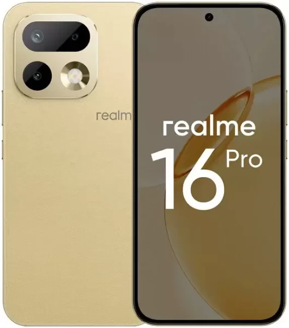 Смартфон Realme 16 Pro 5G 12GB/256GB международная версия (бежевый) - фото