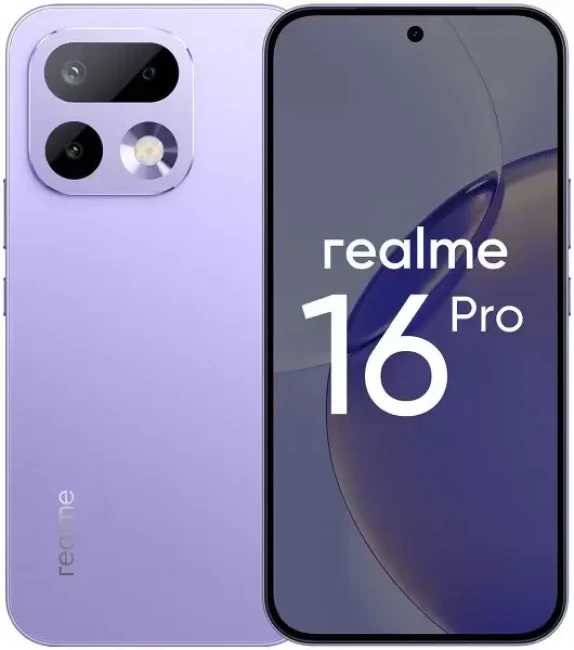 Смартфон Realme 16 Pro 5G 12GB/256GB международная версия (сиреневый) - фото