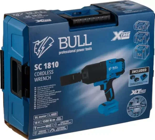 Гайковерт Bull SC 1810 Xcase (1329726) - фото5