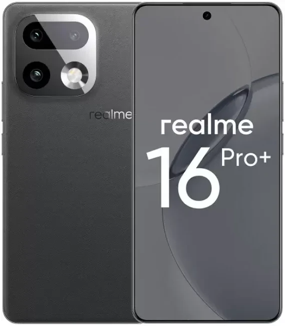 Смартфон Realme 16 Pro+ 5G 12GB/256GB международная версия (серый) - фото