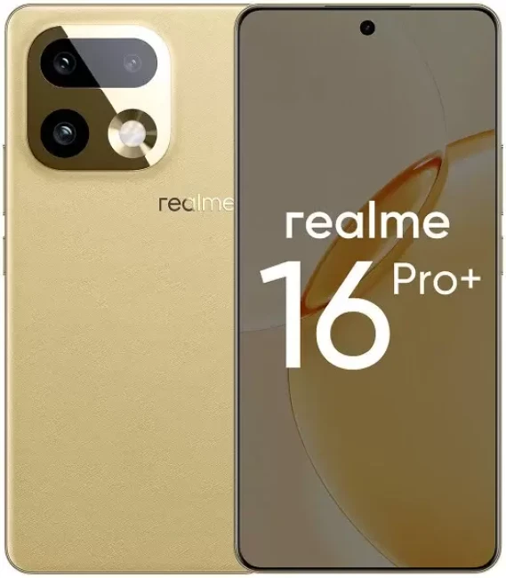 Смартфон Realme 16 Pro+ 5G 12GB/512GB международная версия (бежевый) - фото
