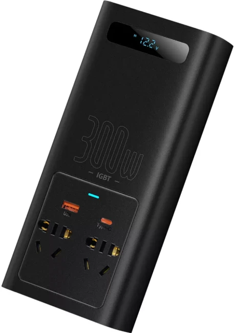Автоинвертор Baseus IGBT Power Inverter 300W - фото3