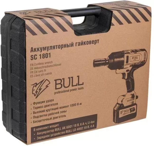Гайковерт Bull SC 1801 (0329177) - фото4