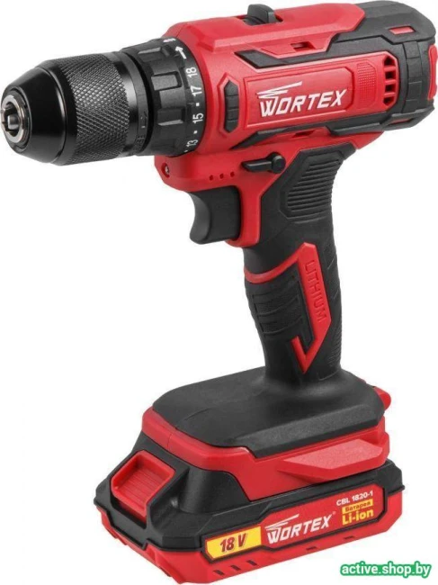 Дрель-шуруповерт Wortex BD 1820-1 Li 0329209 - фото2
