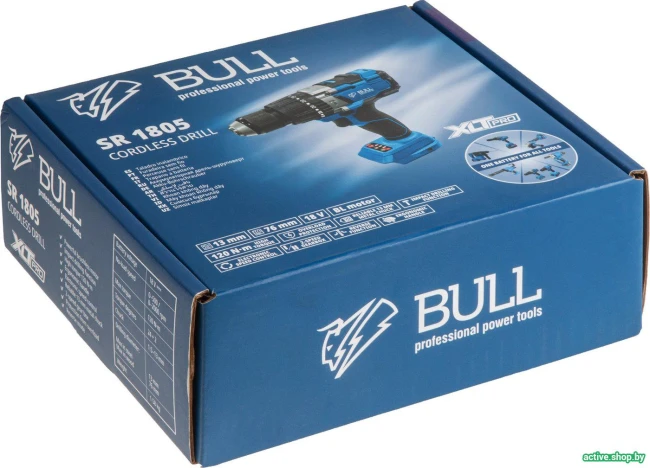 Дрель-шуруповерт Bull SR 1805 1329640 - фото7