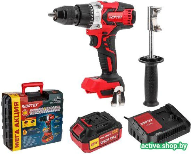 Дрель-шуруповерт Wortex BD 2030 Dli 0329280