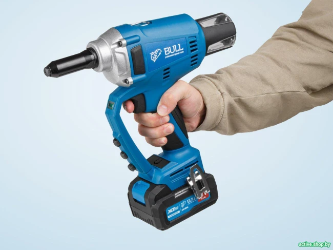 Заклепочник Bull CRG 1018 (с 1-им АКБ, кейс) - фото6