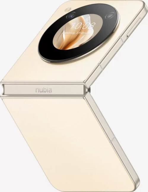Смартфон Nubia Flip 12GB/512GB международная версия (золотистый) - фото5