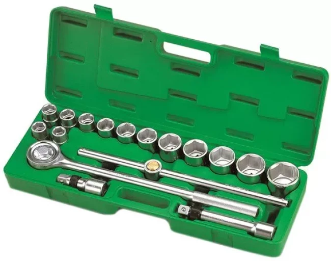 Набор торцевых головок TopTul GCAI1701 17 предметов - фото