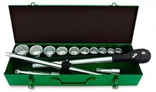 Набор головок и бит Toptul GCAD1406 (14 предметов) - фото