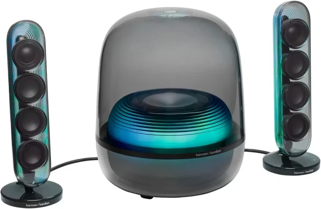 Мультимедиа акустика Harman/Kardon SoundSticks 5 (черный) - фото