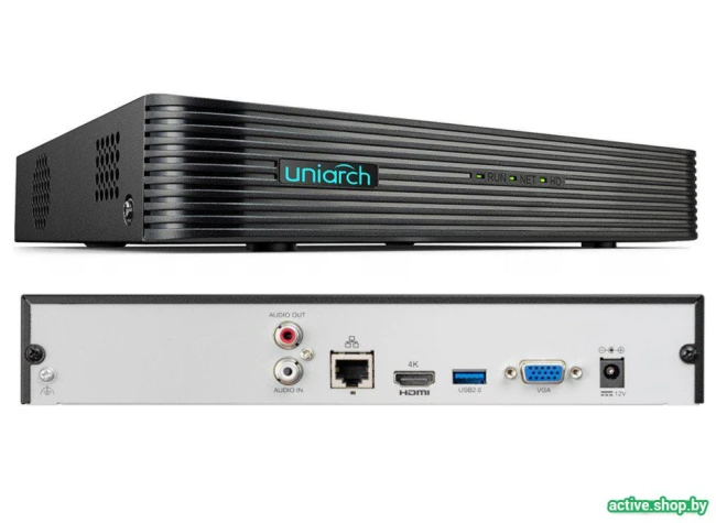 Сетевой видеорегистратор Uniarch NVR-208S2 - фото2