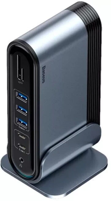 Док-станция Baseus Working Station Three-Screen Multifunctional Type-C CAHUB-DG0G - фото2