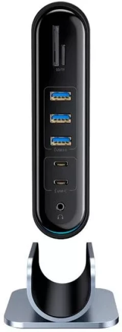 Док-станция Baseus Working Station Three-Screen Multifunctional Type-C CAHUB-DG0G - фото3