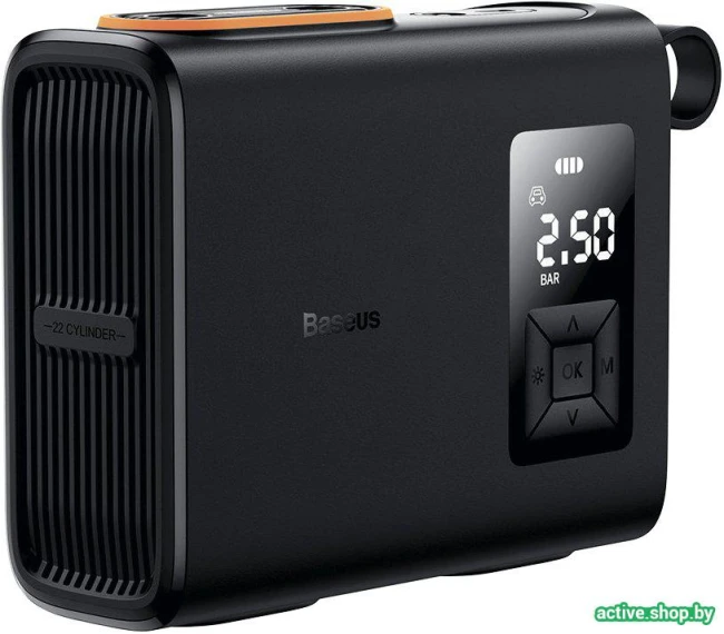 Автомобильный компрессор Baseus Mega EnergyPump Series Dual Cylinder Wireless Inflator - фото7