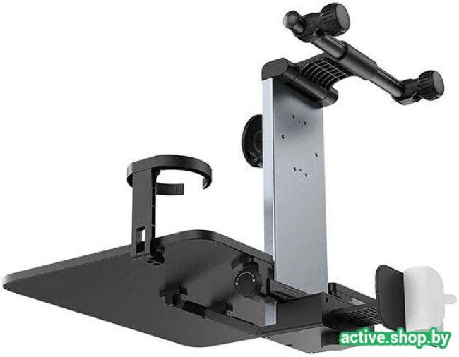 Складной столик Baseus MagPro II Versatile Car Mount for Backseat Headrests Cosmic Black C40272901121-00 - фото2
