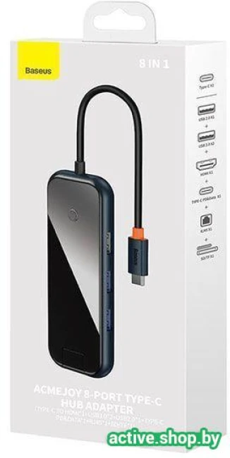 Док-станция Baseus AcmeJoy 8-Port Type-C Hub Adapter WKJZ010613 - фото2