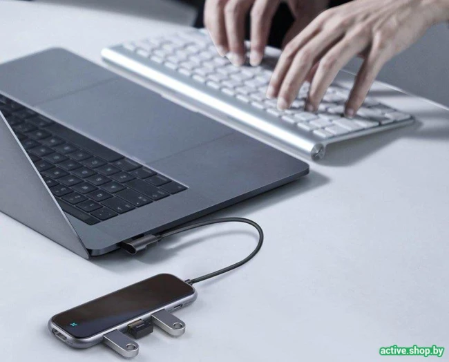 Док-станция Baseus Multi-functional HUB Type-C CAHUB-BZ0G - фото2