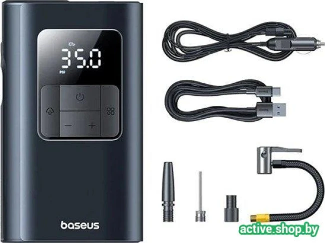 Автомобильный компрессор Baseus PrimeTrip VA1 Wired and Wireless 2-in-1 C11169001121-00 - фото5