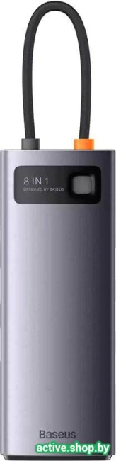 Док-станция Baseus StarJoy 8-Port Type-C Hub Adapter WKWG080113 - фото