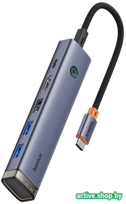 Док-станция Baseus UltraJoy Series 6-Port Hub Air B00052802811-01 - фото