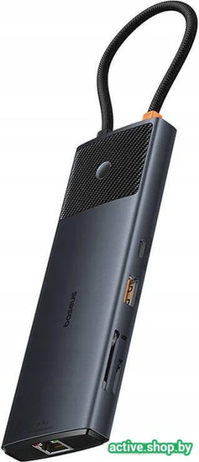 Док-станция Baseus Metal Gleam Series II 10-in1 USB Hub B00061800123-00 - фото5