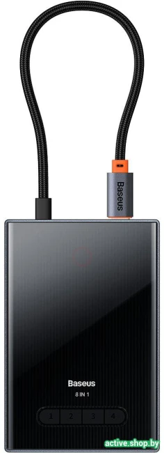 Док-станция Baseus Focus Series 8 Port Four-Screen Type-C Hub Adapter WKYY030413 - фото