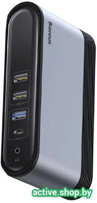 Док-станция Baseus UnionJoy 17-Port Triple-Display Docking Station B00532304811-00 - фото4
