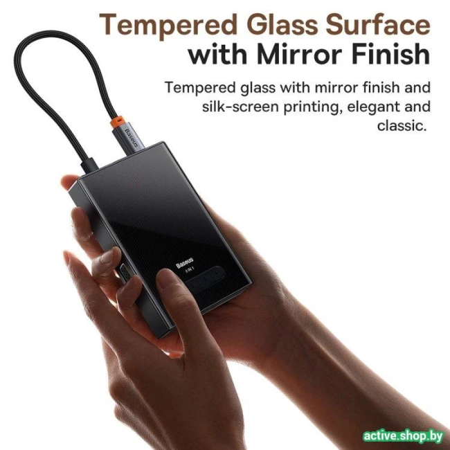 Док-станция Baseus Focus Series 8 Port Four-Screen Type-C Hub Adapter WKYY030413 - фото4