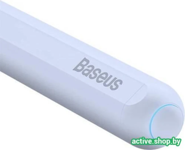 Стилус Baseus Smooth Writing 2 Series Wireless Charging Stylus (Active Wireless Version, голубой) - фото2