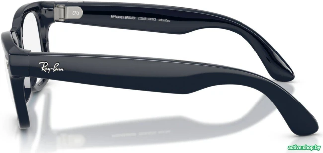 Умные очки Ray-Ban Meta Wayfarer Gen 2 RW4012 (темно-синий/прозрачный/синий) - фото4