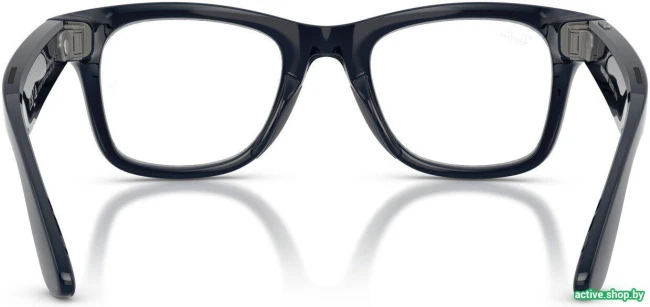 Умные очки Ray-Ban Meta Wayfarer Gen 2 RW4012 (темно-синий/прозрачный/синий) - фото5