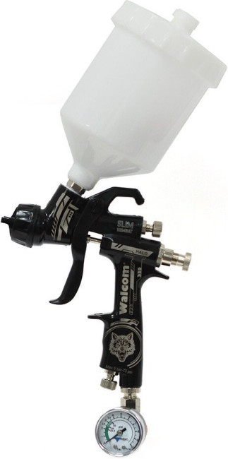 Краскопульт Walcom Slim Kombat S HVLP Nero Edition 803014NE - фото