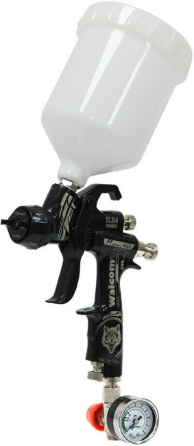 Краскопульт Walcom Slim Kombat S HALO/HTE Nero Edition 803013NE - фото2