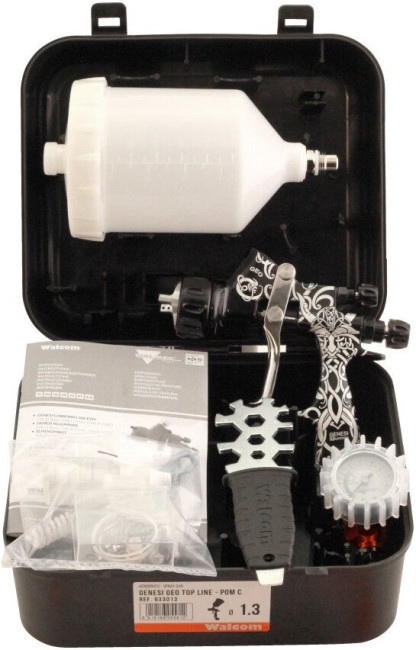 Краскопульт Walcom Genesi Alluminio GEO 933013AG - фото4