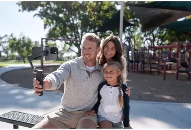 Стедикам Dji Osmo Mobile 8 (темно-серый) - фото7