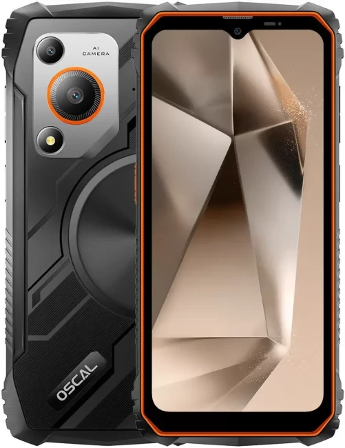 Смартфон Oscal Marine 1 4GB/128GB (оранжевый) - фото