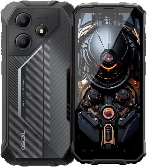 Смартфон Oscal Marine 2 4GB/64GB (черный) - фото