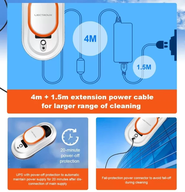 Робот для мытья окон Liectroux HCR-09 - фото5