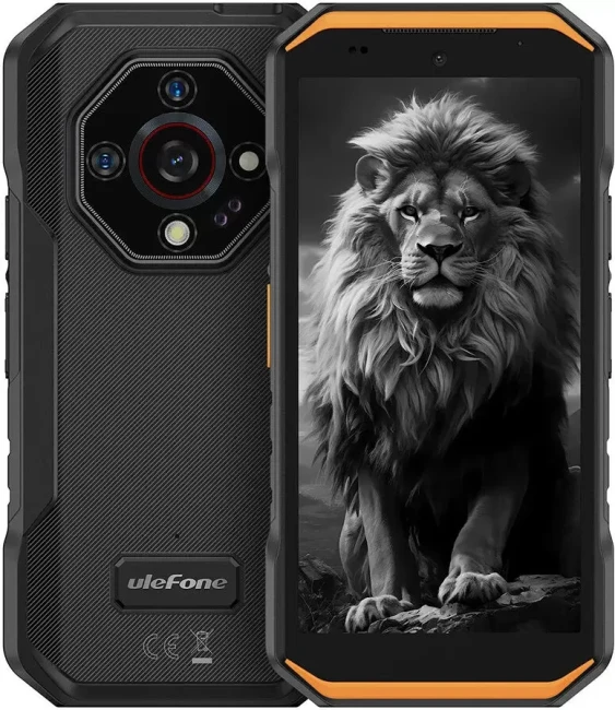 Смартфон Ulefone Armor X32 Pro 8GB/256GB (черный/оранжевый) - фото