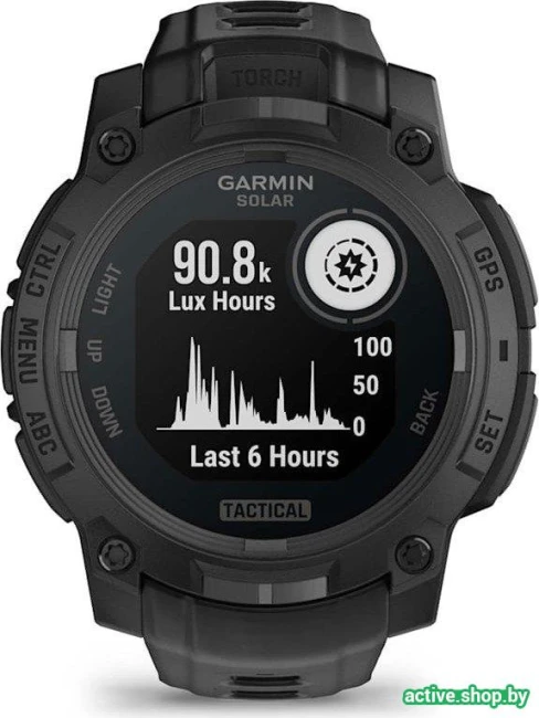 Умные часы Garmin Instinct 3 Solar Tactical Edition 45 мм (черный) - фото2