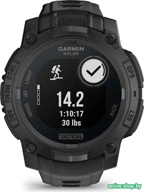 Умные часы Garmin Instinct 3 Solar Tactical Edition 45 мм (черный) - фото5