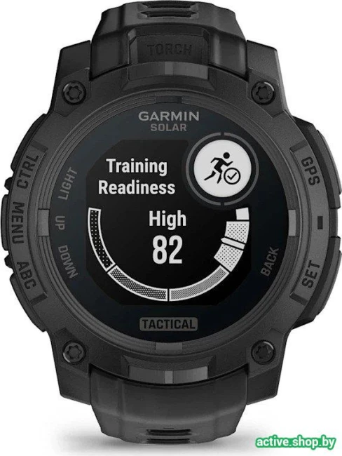 Умные часы Garmin Instinct 3 Solar Tactical Edition 45 мм (черный) - фото6