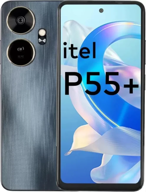 Смартфон Itel P55+ 8GB/256GB (черный)