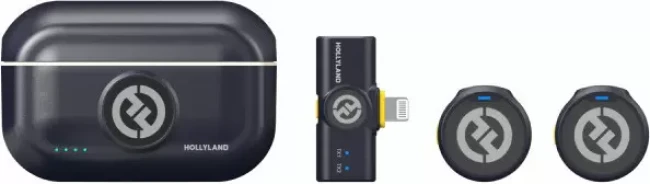 Радиосистема Hollyland LARK M2 Mobile Lightning (черный)
