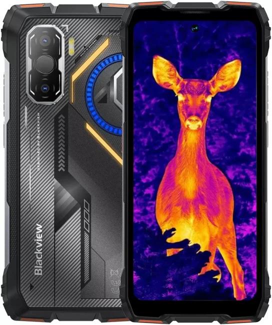 Смартфон Blackview Rock 3 8GB/256GB (черный/оранжевый)